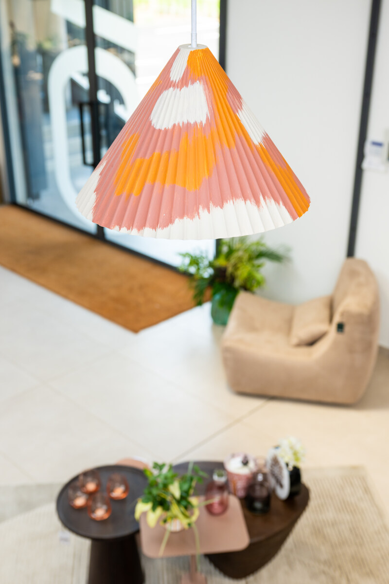 Cone 50x18cm Ikat Terracotta